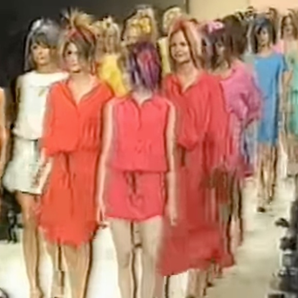 Rare vintage Chanel Spring/ Summer 1994 runway low-waist  display picture 1